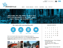 Tablet Screenshot of gobronzeville.org